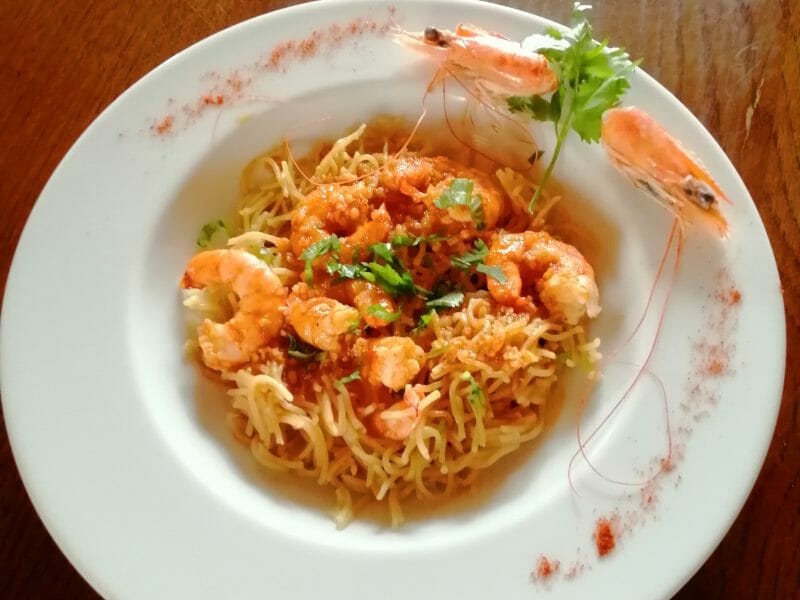 Cliquez pour zoomer ! Bo Bun de crevettes marinées Thermomix par 🥐 Jacques27 🌝