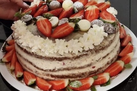 Cliquez pour zoomer ! Génoise au chocolat Thermomix par andrea10