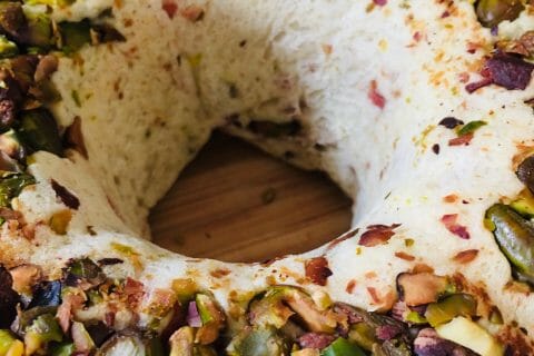 Cliquez pour zoomer ! Kouglof magret de canard et pistaches Thermomix par andrea10