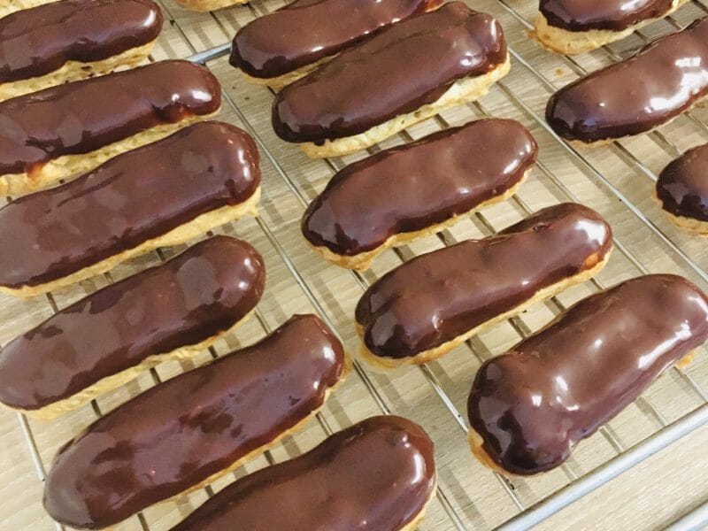 Cliquez pour zoomer ! Éclairs fraises chantilly Thermomix par andrea10