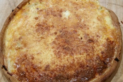 Cliquez pour zoomer ! Gâteau poireaux, lardons et fromage Thermomix par nobela