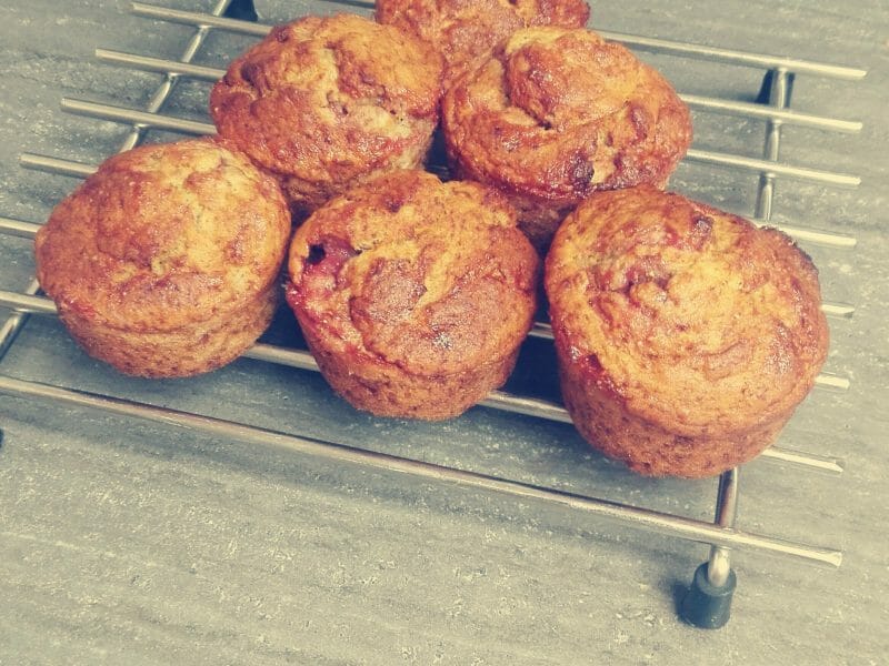 Cliquez pour zoomer ! Muffins à la banane Thermomix par mag2202