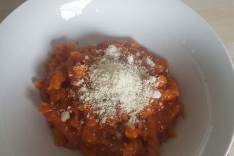 Cliquez pour zoomer ! Penne au chorizo au Thermomix