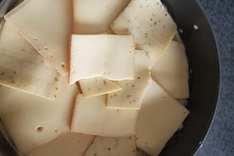 Cliquez pour zoomer ! Gâteau invisible raclette au Thermomix