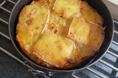 Cliquez pour zoomer ! Gâteau invisible raclette au Thermomix