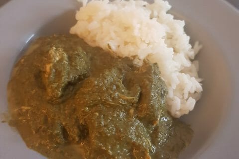 Cliquez pour zoomer ! Poulet Palak au Thermomix