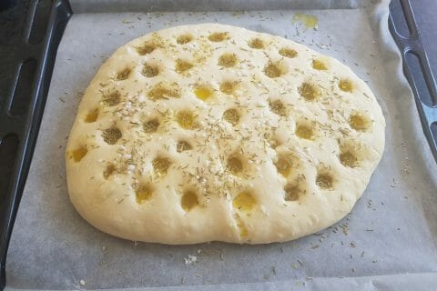 Cliquez pour zoomer ! Focaccia au Thermomix