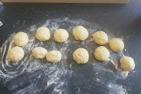 Cliquez pour zoomer ! Naans au fromage au Thermomix