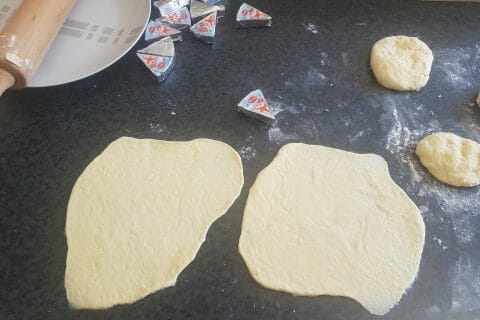 Cliquez pour zoomer ! Naans au fromage au Thermomix