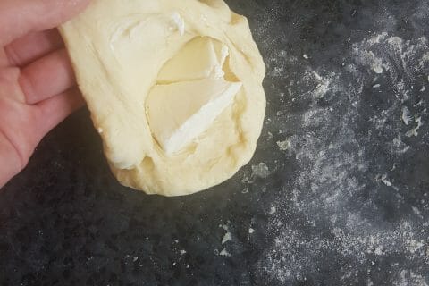 Cliquez pour zoomer ! Naans au fromage au Thermomix