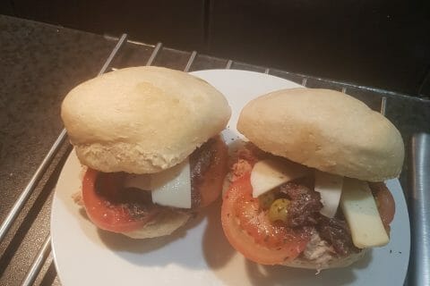Cliquez pour zoomer ! Pain bagnat au Thermomix
