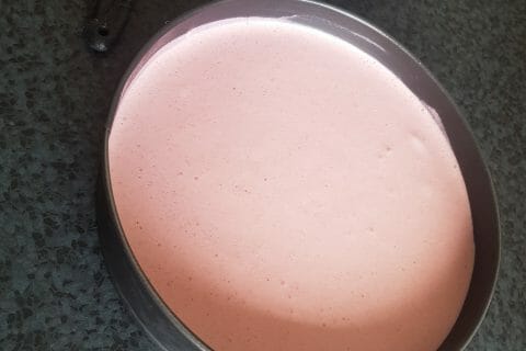 Cliquez pour zoomer ! Bavarois aux fraises au Thermomix