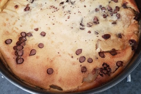 Cliquez pour zoomer ! Clafoutis aux poires et aux raisins secs au Thermomix