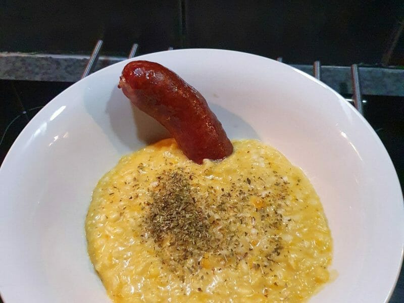 Cliquez pour zoomer ! Risotto butternut et chèvre frais Thermomix par chachz