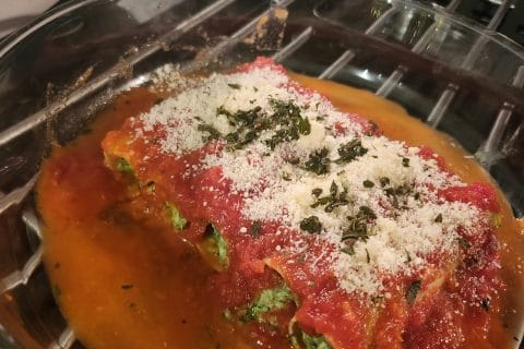 Cliquez pour zoomer ! Cannelloni ricotta et épinards Thermomix par chachz