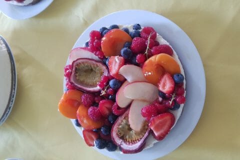 Cliquez pour zoomer ! Tarte aux fraises sans cuisson Thermomix par chachz