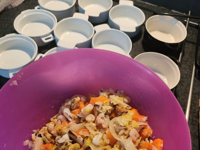 Cliquez pour zoomer ! Cassolettes de Saint Jacques Thermomix par chachz