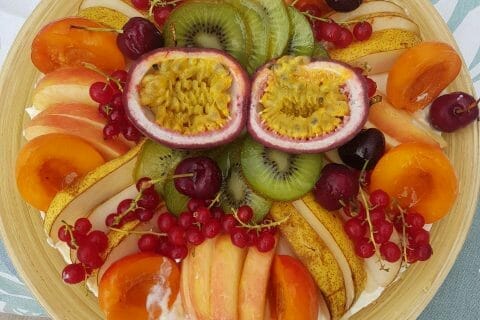 Cliquez pour zoomer ! Tarte aux fraises sans cuisson Thermomix par chachz