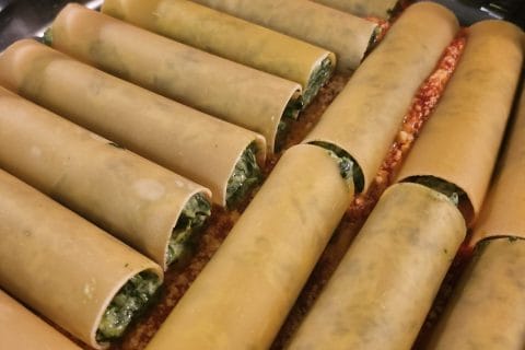 Cliquez pour zoomer ! Cannelloni ricotta et épinards Thermomix par chachz
