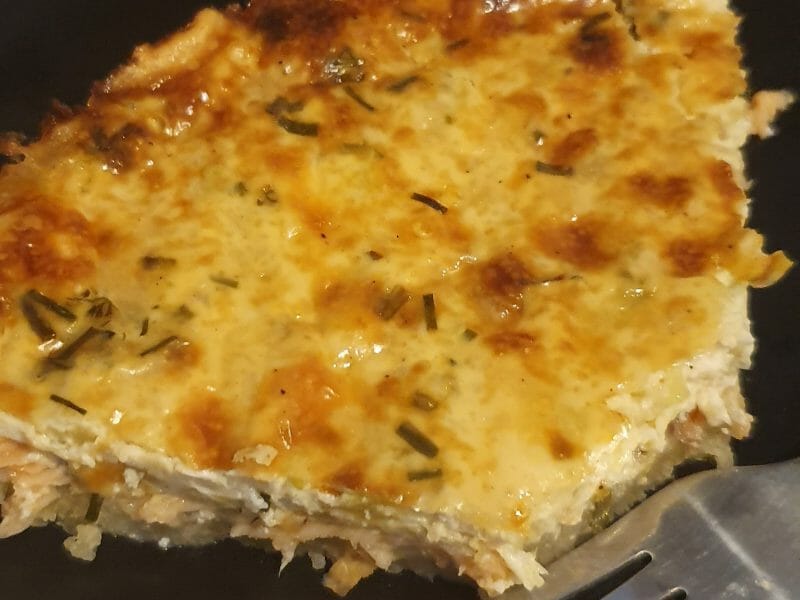 Cliquez pour zoomer ! Quiche saumon et courgettes Thermomix par capik