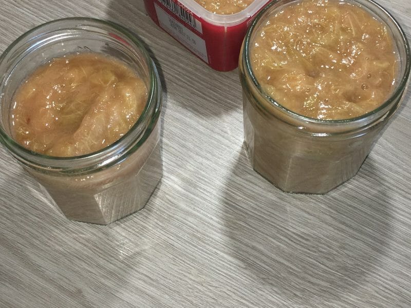 Cliquez pour zoomer ! Compote de rhubarbe Thermomix par tartopom297