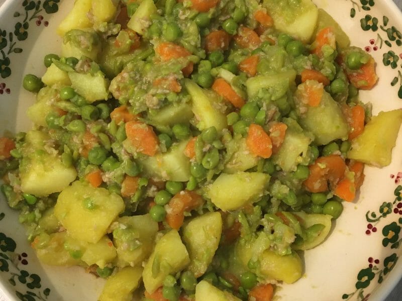 Cliquez pour zoomer ! Jardinière de légumes aux lardons Thermomix par tartopom297