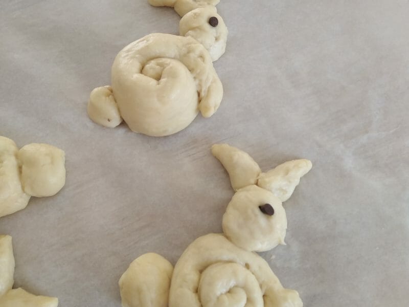 Cliquez pour zoomer ! Brioches lapin de Pâques Thermomix par nadianinijulesjonas