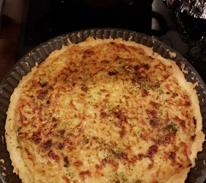 Cliquez pour zoomer ! Tarte aux poireaux Thermomix par Nadidou