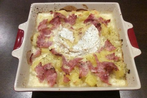Cliquez pour zoomer ! Gratin de pommes de terre à la normande au Thermomix