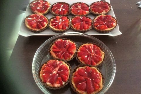 Cliquez pour zoomer ! Tarte aux fraises au Thermomix