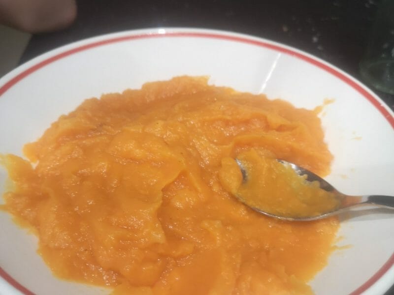 Cliquez pour zoomer ! Purée courges et carottes Thermomix par pttitange