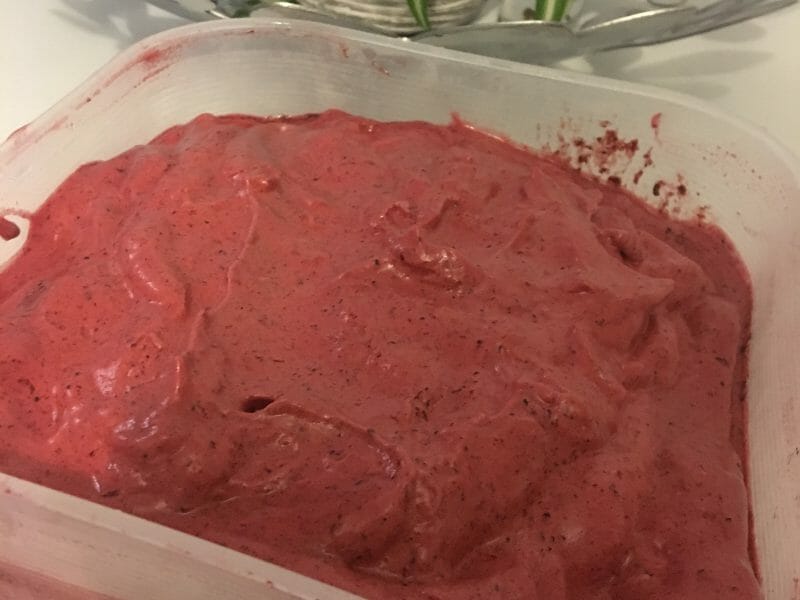 Cliquez pour zoomer ! Sorbet framboise Thermomix par samecha