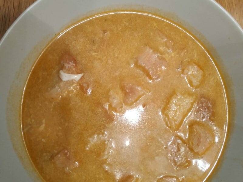 Cliquez pour zoomer ! Soupe à l’ail castillane Thermomix par leclubdes5duvar