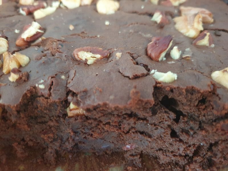 Cliquez pour zoomer ! Brownie magique aux haricots rouges Thermomix par dietgirl
