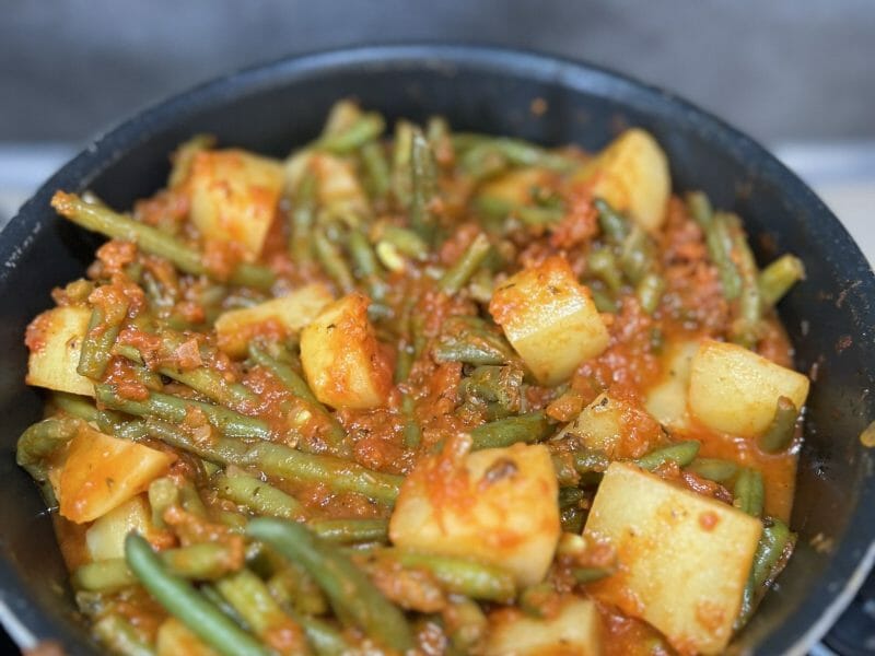 Cliquez pour zoomer ! Haricots verts à l’italienne Thermomix par titou2308