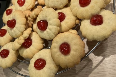 Cliquez pour zoomer ! Sablés à la presse à biscuits Thermomix par titou2308