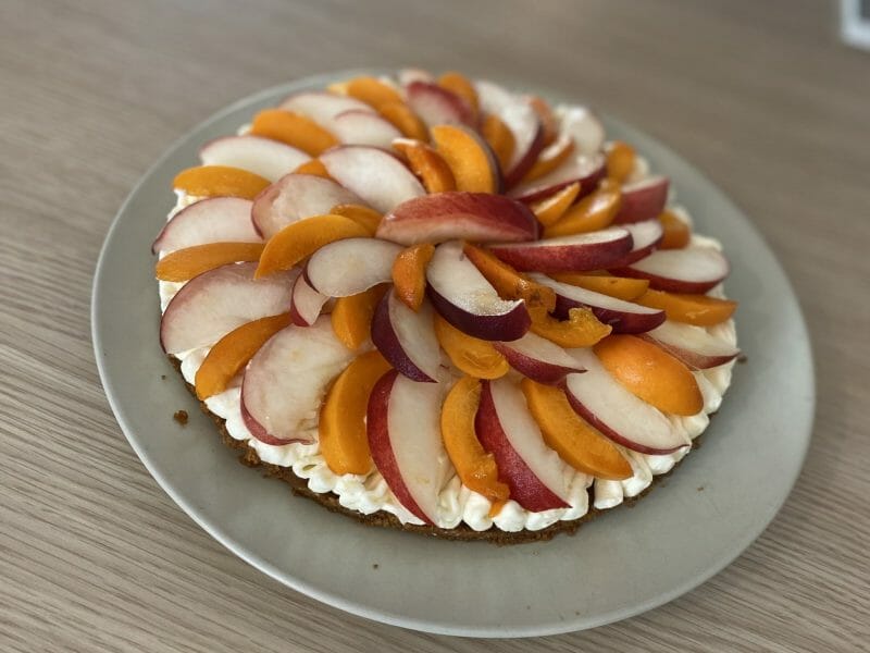 Cliquez pour zoomer ! Tarte aux fraises sans cuisson Thermomix par titou2308