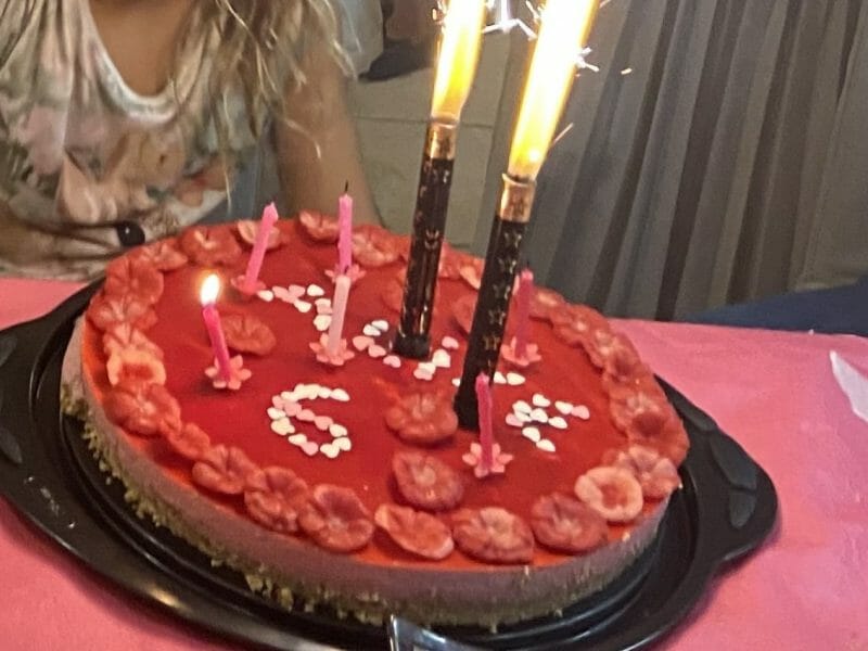 Cliquez pour zoomer ! Bavarois aux framboises Thermomix par titou2308