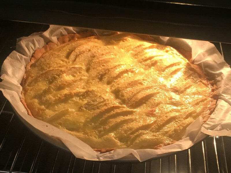 Cliquez pour zoomer ! Tarte normande aux pommes Thermomix par bikette92
