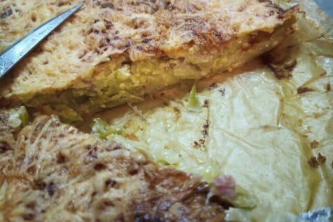 Cliquez pour zoomer ! Flamiche aux poireaux et gorgonzola Thermomix par laetitia56520