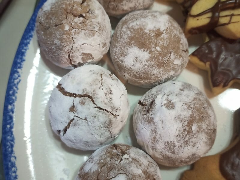 Cliquez pour zoomer ! Boules au chocolat Thermomix par laetitia56520