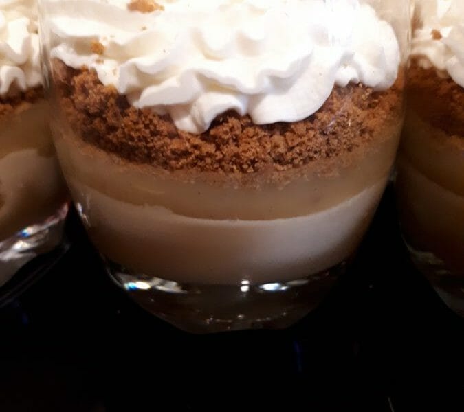 Cliquez pour zoomer ! Verrines pommes caramel et spéculoos Thermomix par poka91