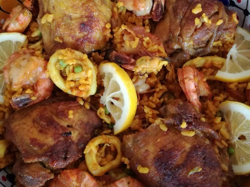 Cliquez pour zoomer ! Paella Thermomix par audrey97490