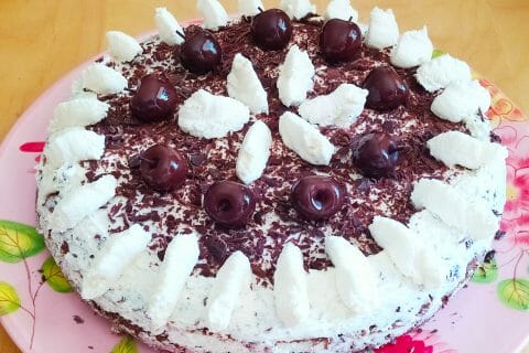 Cliquez pour zoomer ! Bûche forêt noire Thermomix par joko