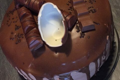 Cliquez pour zoomer ! Layer cake Kinder Bueno Thermomix par laura27