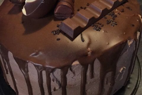 Cliquez pour zoomer ! Layer cake Kinder Bueno Thermomix par laura27