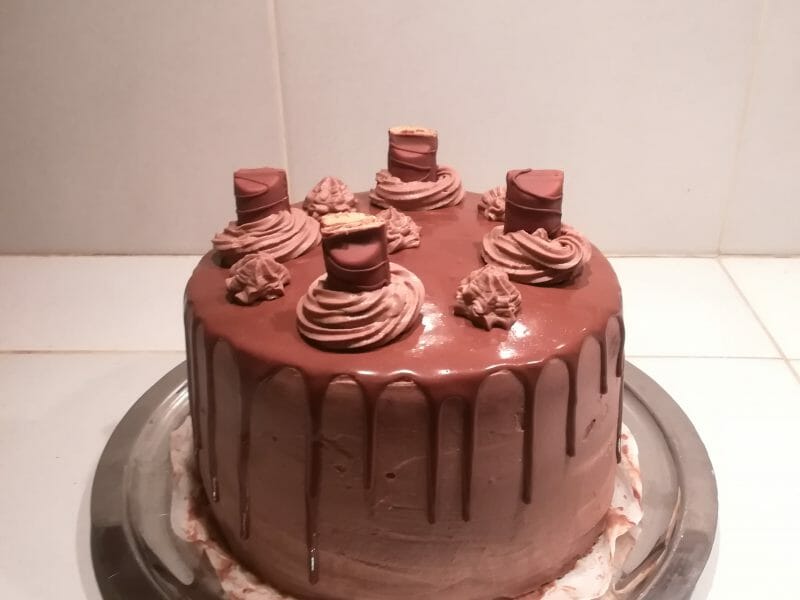 Layer cake Kinder Bueno Thermomix par andy28