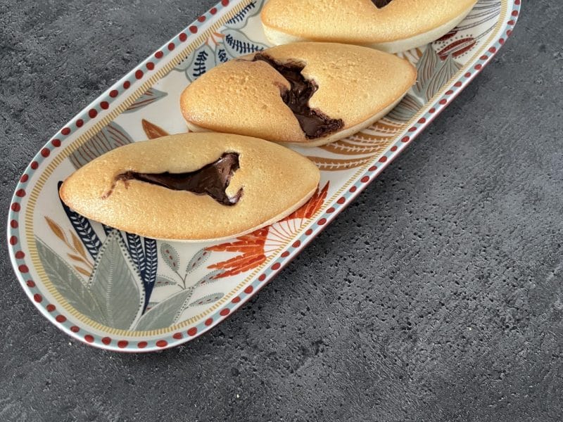 Cliquez pour zoomer ! Financiers au Nutella Thermomix par tamcook