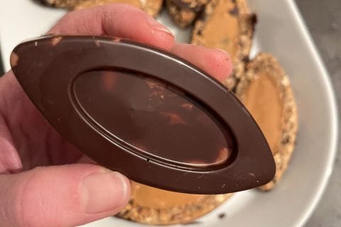 Cliquez pour zoomer ! Barres de céréales à l’avoine, noisettes, banane et chocolat Thermomix par tamcook