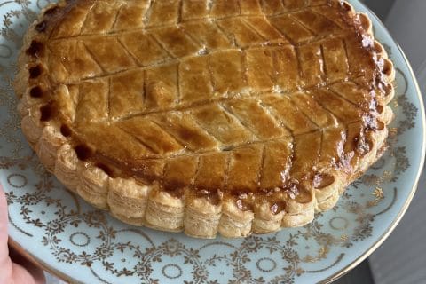 Cliquez pour zoomer ! Galette des rois à la frangipane Thermomix par tamcook